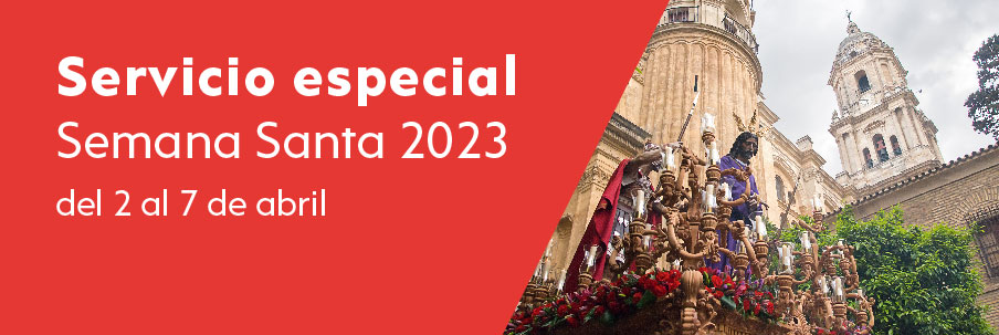 Horario especial Semana Santa 2023 (NO)